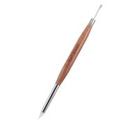 Gogogmee Dual Head Nail Art Pen for Gel Polish Nail Drawing Brush with Glue Dotting Tool Versatile Embossing Scraping Painting for Professionals and Home Use