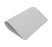 Gogogmee Dual-sided Soft Leather Manicure Hand Cushion Mat Comfortable Nail Art Pad for Salon and Home Use and Flexible Protective Table Mat in Grey