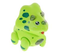 Gogogmee Educational Electric Dinosaur for Interactive Crawling Walking Sound Plaything Intellectually Developed Early Learning Gift for Safe Green Dinosaur