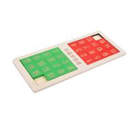 Gogogmee Educational Number Slide Puzzle for Intelligence Development Game with Stable Blocks Creative Thinking and Problem-solving Skills Enhancer Smooth Surface Safe for Interactive