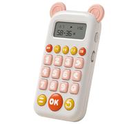 Gogogmee Educational Oral Arithmetic Trainer Device for Ages Pink Math Game with Addition Subtraction Multiplication Practice Safe Early Learning Tool for Preschool