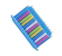 Gogogmee Educational Plastic Arithmetic Abacus for Smooth Rounded Beads Counting Tool for Early Math Learning and Calculation Practice Suitable for Adults