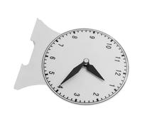 Gogogmee Educational Two Hand Non Link Clock Model for Learning Teaching Aid Stable Tabletop Design Interactive Eye Hand Coordination for Students Random Color