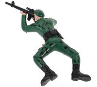 Gogogmee Electric Crawling Soldier with Light and Sound Effects, Military Action Figure Figurines, Battery Not Included, Random Color, Suitable for Indoor Play and Random Color