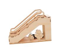 Gogogmee Electric Escalator Model Stem Kit for Educational DIY Science Experiment Realistic Mechanical Design Interactive Electric Engineering Building Set for Birthday Gifts
