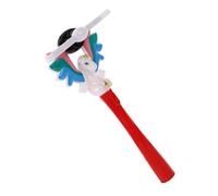 Gogogmee Electric Light-up Rotating Pegasus with Music and Hoof Sounds for Parties and Birthdays Portable LED Flashing Wand with Colorful Lights for Halloween and Special Events