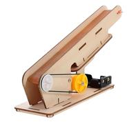 Gogogmee Electric Transmission Belt Wood Science Kit for Stem DIY Physics Experiments Educational for School Home Lab Learning and Creativity