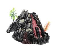 Gogogmee Electric Volcano Model with Mist Light Effects Dinosaur Sounds Interactive Miniature Volcano for Educational Play and Sand Table Decoration