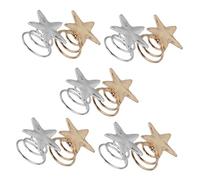 Gogogmee Elegant Star Spiral Hair Clip Women Mini Clip Hair Accessories for Women Fashion Hairpin