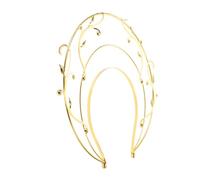 Gogogmee Elegant Women's Headband Goddess Accessories Crown for Wedding Party Renaissance Tiara Headpiece