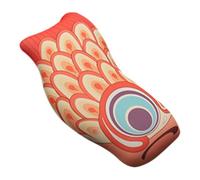 Gogogmee Ergonomic Silicone Mouse Pad with Wrist Support Featuring Stylish Koi Fish Design for Office Typing and Gaming Portable Soft Wrist Rest for Comfortable Computer Use