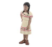 Gogogmee Ethnic Diversity Miniature People Figurines Scale Model Train Accessories Lifelike Plastic Dollhouse Characters for Collectible Displays and Educational Decor