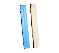 Gogogmee Extendable Plastic Poster Tubes with Shoulder Strap 2pcs, Portable Art Storage Tubes for Architects and Artists, White and Blue, Adjustable Length for Maps and Blueprints Transport in UK