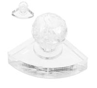 Gogogmee Eyeshadow Stamper Eye Shadow Tool Pressed Cosmetic Pressing Stamper 59mm Crystal Diy Blush Tool for Makeup Artists and Personal Use