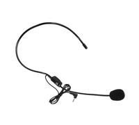 Gogogmee Fake Microphone Prop Headset Kids Party Costume Realistic Mic for Children’s Stage Performances Dance and Cosplay Accessories Black