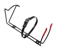 Gogogmee Fire Extinguisher Holder Wall Bracket Stainless Steel Plastic Protective Design Easy Installation Fits 3-4kg Extinguisher Bottom Diameter 13.5cm Safety Brackets for Wall Mounting