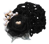 Gogogmee Flower Bun Net for Women Hair Bun Cover Design Practical Hair Accessory for Nurses and Stewardesses