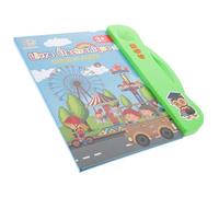 Gogogmee French English Electronic Learning Book for Interactive Sound Activity with Smooth Rounded Edges Portable Preschool Educational Reading Machine for Development