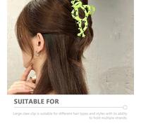 Gogogmee Frog Shaped Hair Claw Clip for Thick Hair for Women Cute Cartoon Design for Stylish Updos and Everyday Use