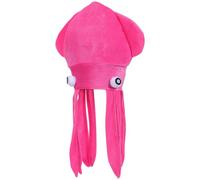 Gogogmee Funny Pink Flannel Octopus Hat Halloween Party Cap Decorative Costume Headwear for Adults and, Crazy Stage Show Prop for Birthday and Fancy Dress