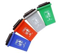 Gogogmee Garbage Classification with Mini Trash Cans for Early Education Plastic Recycling Vehicles for Boys Learn Sorting and Environmental Habits