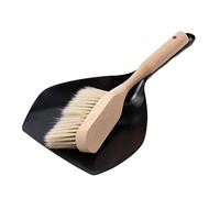 Gogogmee Garbage Shovel Broom Set Mini Dustpan and Brush Set for Household Cleaning Portable Dustpan Broom Combo for Kitchen and Office