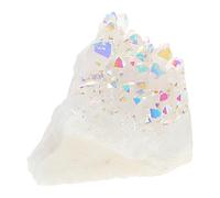 Gogogmee Gems Amethyst Raw Crystals Uncut Druzy Energy Stones Titanium Coated Quartz Gemstones