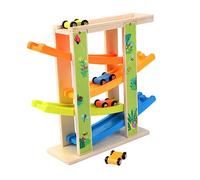 Gogogmee Gliding Track Car Creative Sliding Car Educational Plaything for Inertia Vehicle with Premium for Imagination Cognitive Development