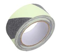 Gogogmee Glow Dark Slip Tape Frosted Green Luminous Grip Strip for Stair Safety and Direction Self Luminous Reflective Warning Tape for Indoor Outdoor Use