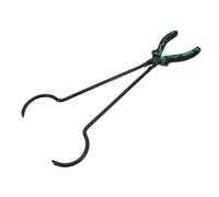 Gogogmee Graphite Casting Tong with Heat-insulated Handle Metal Casting Clamp for Jewelry Making Crucible Furnace Holder Tongs for Safe Precision Metal Pouring and Refining