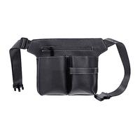 Gogogmee Hairdressing Pouch Belt Scissors Bag Large Capacity Professional Waist Pouch Black Suitable for Barbers and Stylists