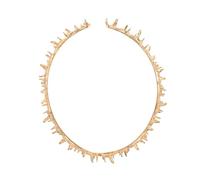 Gogogmee Halloween Gothic Thorn Crown Headpiece Costume Jewelry for Women Tiaras Headband for Cosplay Event Elegant Crown Hair Band for Carnival