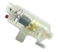 Gogogmee Handheld Crank Generator for Physics Experiments Educational Stem Science Tool with Plastic Casing Demonstrates Mechanical to Electrical Energy Conversion for Classroom Teaching