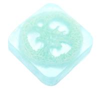 Gogogmee Handmade Loofah Soap Bar 100g Natural Exfoliating Hand Soap Loofah Fiber Refreshing Skin Scrub for Shower and Face Cleansing