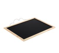 Gogogmee Hanging Solid Wood Chalkboard with String Single Sided Wall Mount Memo Board for Home Office Classroom Garden Space Saving Rustic Blackboard with Sturdy Frame and Timeless Design