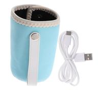 Gogogmee Heating Insulated Cup Cover Reusable Travel Water Bottle Warmer for Breastmilk USB Bottle Warmer for Car Use
