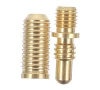 Gogogmee Heavy Duty Copper Pool Cue Extension Screws Joint Parts for Billiard and Snooker Cues Enhance Striking Power with Easy Install Design