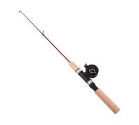 Gogogmee High Sensitivity Compact Telescopic Ice Fishing Rod and Reel Combo for Winter Outdoor Saltwater Freshwater Portable Collapsible Angling Pole for Precise Bite Detection and Easy