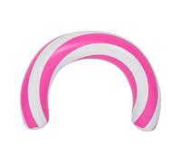Gogogmee Inflatable Curved Swimming Ring Pool Float Pink 1Pcs Large Pool Noodle Float for Adults