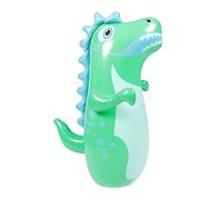 Gogogmee Inflatable Tumbler Toy Dinosaur for Kids Large 95cm PVC Blow Up Punching Bag Outdoor Indoor Fun for Boys and Girls Engaging Kids Boxing Toy