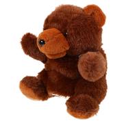Gogogmee Interactive Bear Hand Puppet Soft Animal Puppet for Storytelling Creative Play and Imagination Activities Enhances Parent Bonding and Communication Skills
