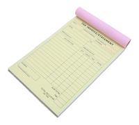 Gogogmee Invoice Book for Small Business 3-Part Carbonless Receipt Pad 60 Pages Per Book Tax Invoice Forms Order Pads for Self Employed Financial Records and Purchase Tracking