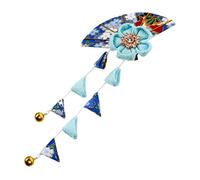 Gogogmee Japanese Kimono Headdress Hair Clip with Tassel and Flower Durable Traditional Hair Accessory for Women for Cosplay Festivals Weddings and Performances