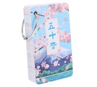 Gogogmee Japanese Learning Cards for Beginners Portable Hiragana Katakana Flash Cards with Clear Pronunciation Practice Bright Color Educational Alphabet for Travel and Study