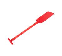 Gogogmee Kayak Paddle Prop Red PVC Oar for Dragon Boat Cosplay Performance Practice Paddle for Youth Rafting Stage Show Accessory and Row Boat