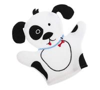 Gogogmee Kids Cartoon Dog Bath Glove for Toddler, Adorable Scrubbing Mitt with Soft Exfoliating Patch, Kawaii Bathroom Essential for Gentle Body and Foot Cleaning