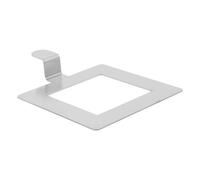 Gogogmee Laboratory Sampling Board Stainless Steel 304 Curved Handle 5x5cm Biology Sampling Tool for Scientific Research