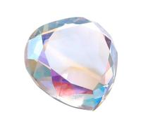 Gogogmee Large Artificial Crystal Diamond Nail Stand Display with Hand-model Display Feature, Shining Brightly Crystal Fake Diamond for Desktop Decoration and Office Decoration, Unique