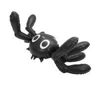 Gogogmee Large Black Spider Foil Balloon Halloween Party Decoration for Indoor Outdoor Use Photogenic Inflatable Spider Prop for Birthday Haunted House Supplies