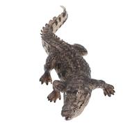 Gogogmee Lifelike Alligator with Movable Jaw Interactive Reptile Figure for Educational Cognitive Development Hand-eye Coordination Play for Boys and Party Decorations